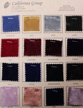 Load image into Gallery viewer, POLY SPANDEX STRETCH VELVET 210 GSM