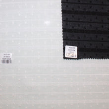 Load image into Gallery viewer, COTTON SPANDEX LUREX CLIP DOT 110 GSM
