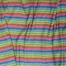 Load image into Gallery viewer, RAYON POLY SPANDEX RAINBOW RIB 215 GSM
