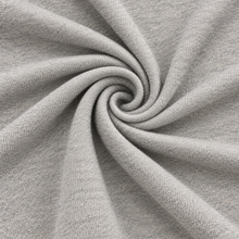 Load image into Gallery viewer, COTTON RAYON 3 END FRENCH TERRY ASH 240 GSM
