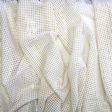 Load image into Gallery viewer, COTTON SPANDEX CROCHET MESH 200 GSM
