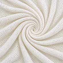 Load image into Gallery viewer, COTTON SPANDEX CROCHET MESH 200 GSM
