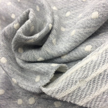Load image into Gallery viewer, RAYON COTTON SPANDEX DOT POPCORN TERRY 220 GSM
